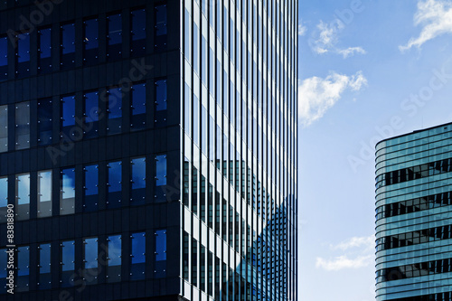 Modern financial office building
