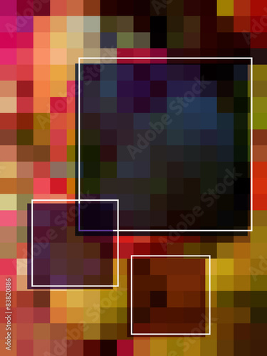  Abstract vector rectangular