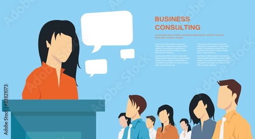 Business presentation