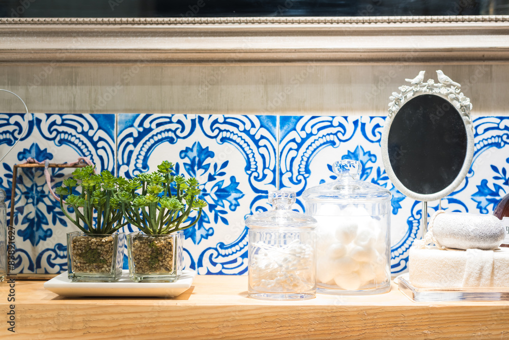 Fototapeta premium Bathroom Shelf