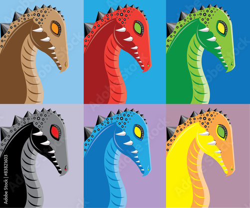 Color dragons.
