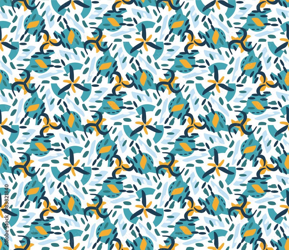 Retro geometric hexagon seamless pattern Retro geometric hexagon seamless pattern
