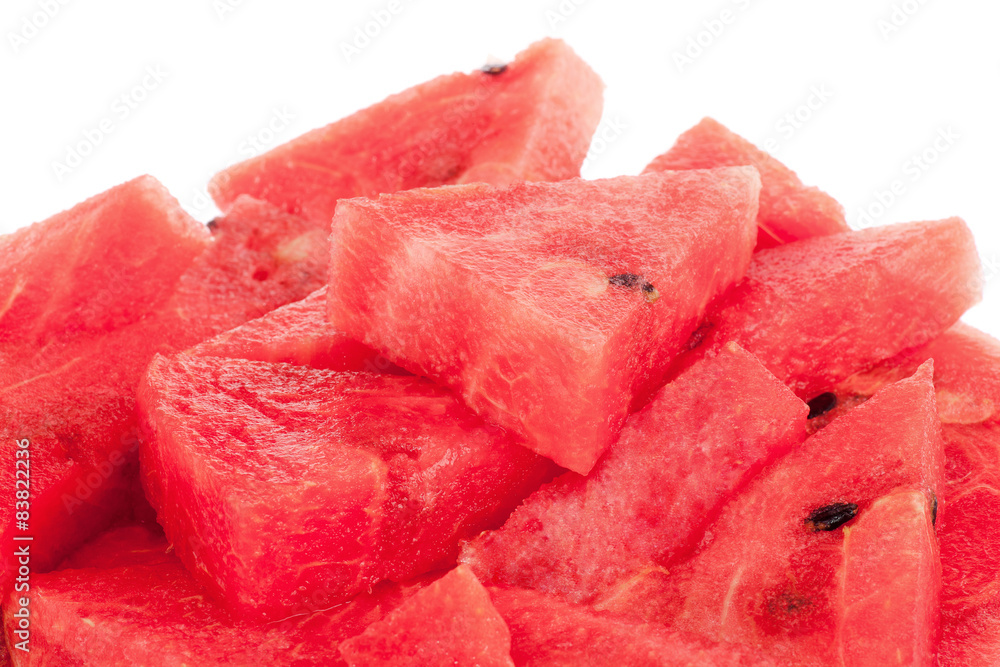 watermelon isolated on white background watermelon isolated on white background