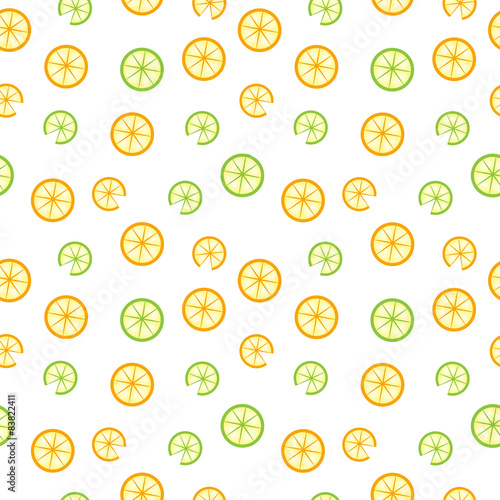 Citrus seamless texture vector background