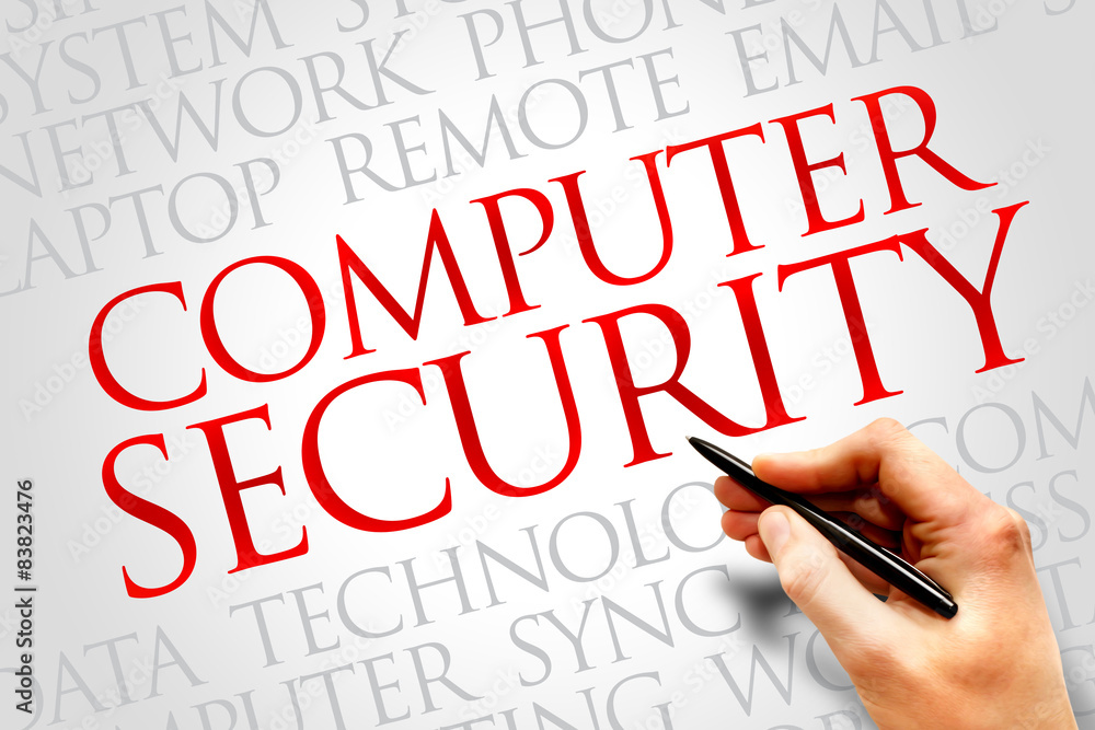 COMPUTER SECURITY word cloud concept COMPUTER SECURITY word cloud concept