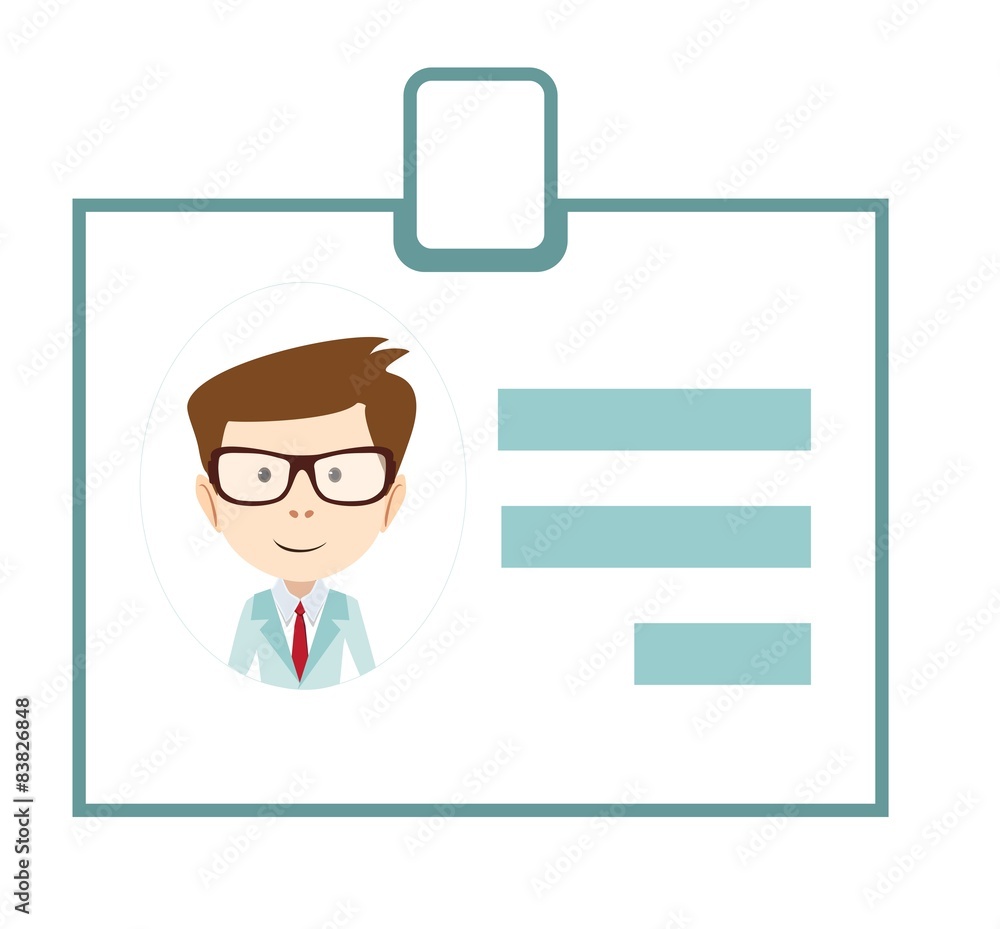 Badge ID icon business id sign badge personal name avatar Badge ID icon business id sign badge personal name avatar