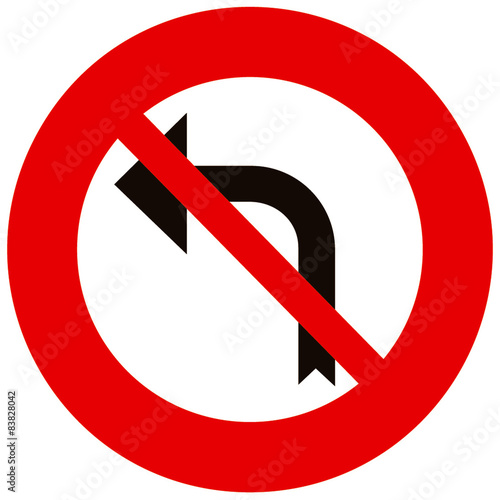 Panneau interdiction