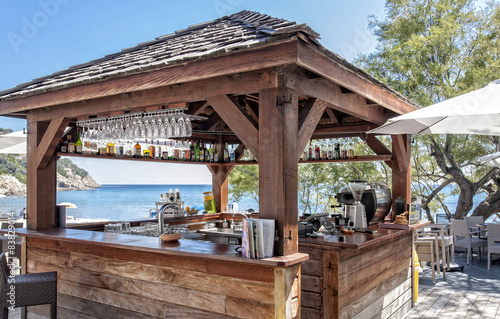 snack bar on the beach © genoapixel