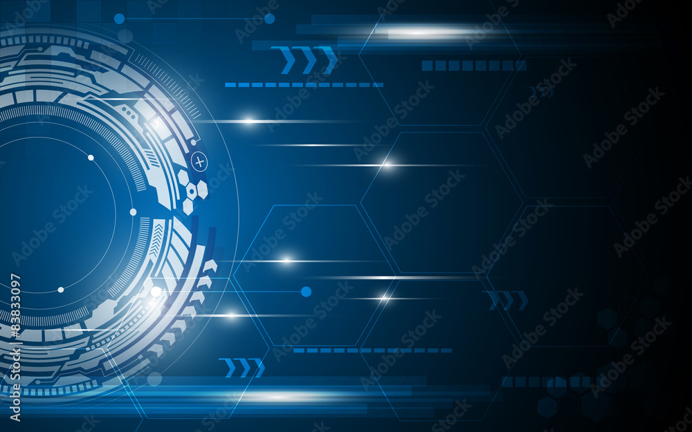 vector background abstract circle technology innovation concept vector background abstract circle technology innovation concept