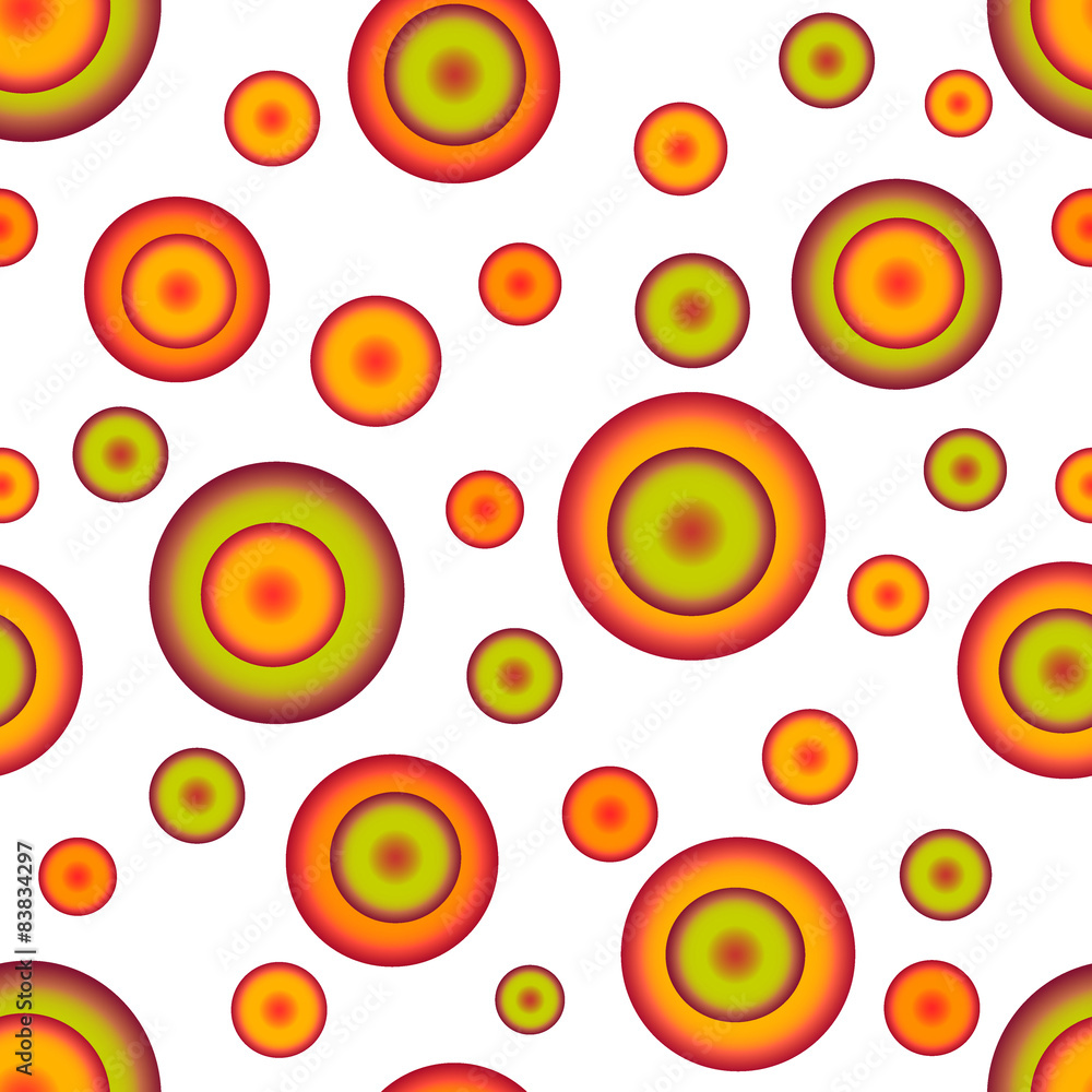 Seamless geometric circle pattern Seamless geometric circle pattern
