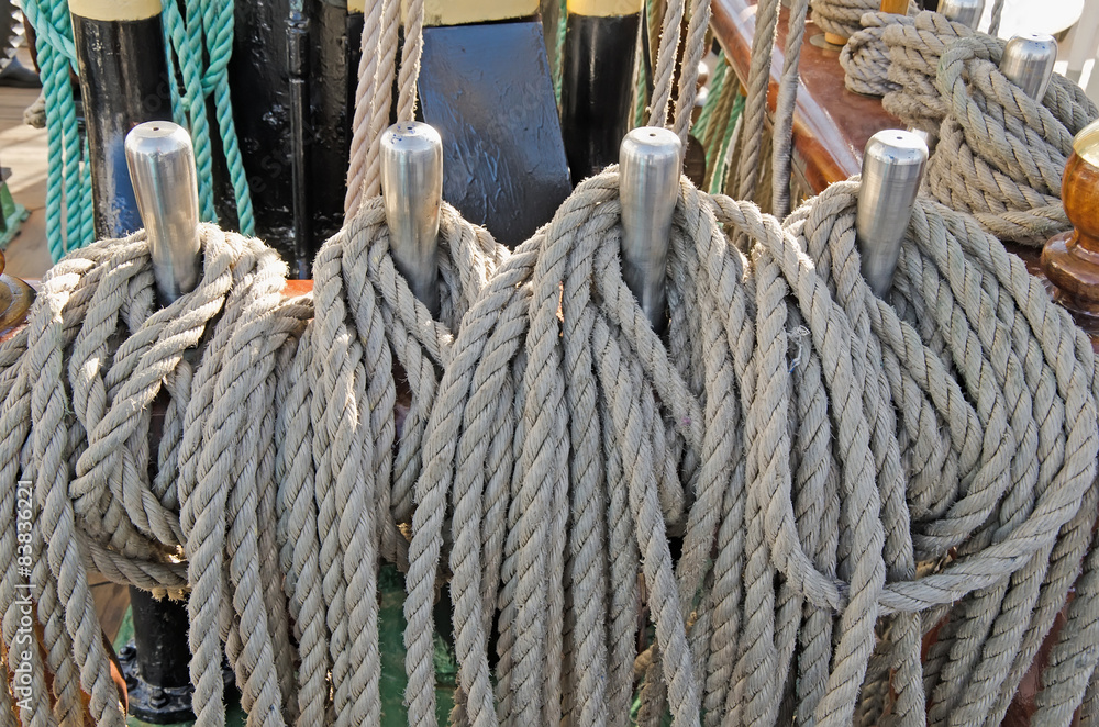 Ropes for the sails