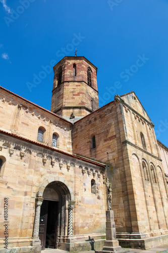 Saints-Pierre-et-Paul church in Rosheim, Alsace, France