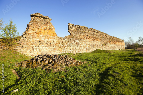 ruins . Belarus. photo