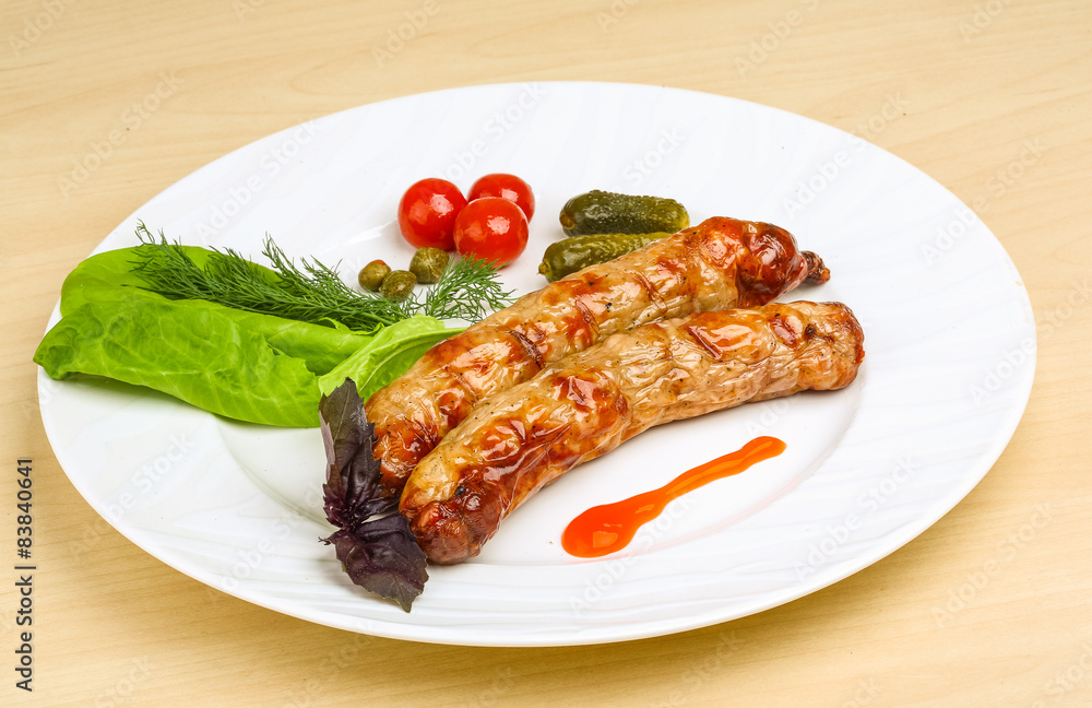 Grilled sausages Grilled sausages
