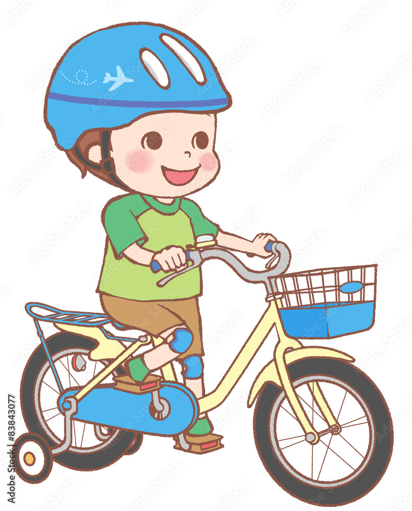 自転車の練習 自転車の練習