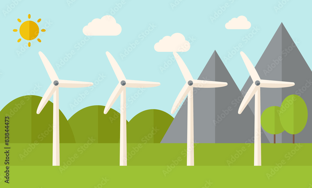 Four windmills Four windmills