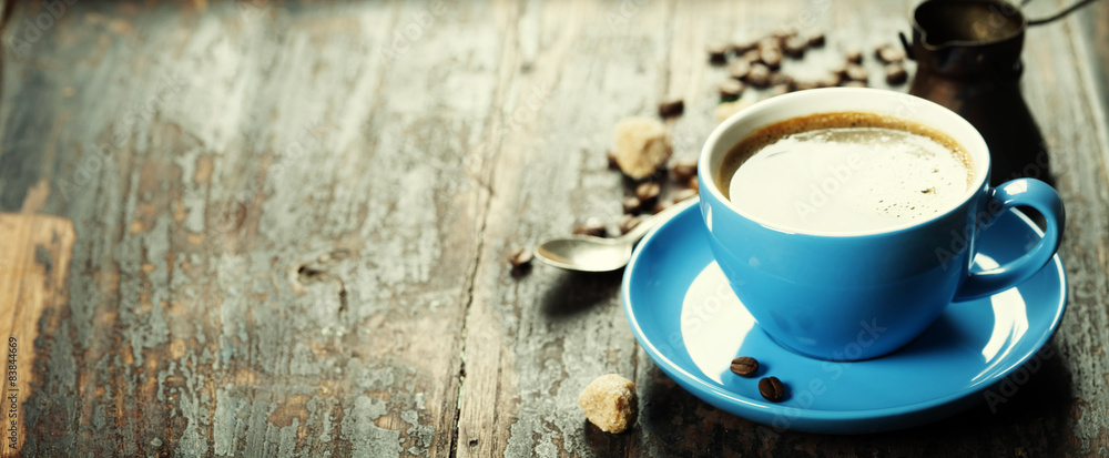 Blue coffee cup Blue coffee cup