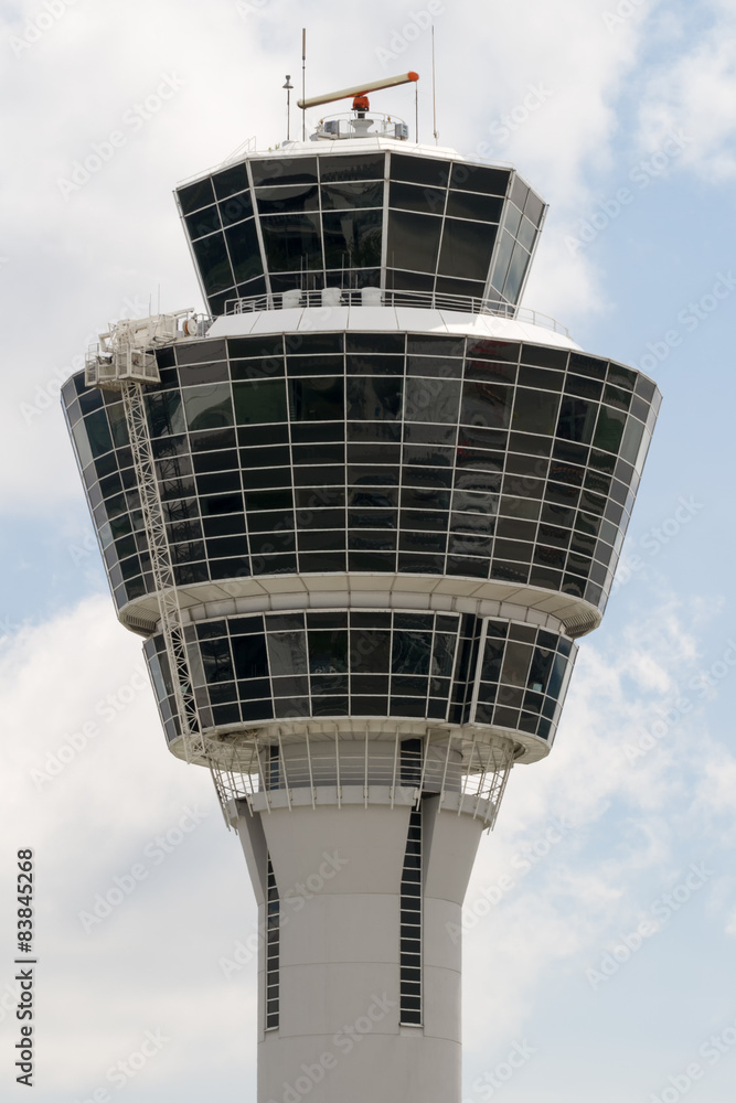 Obraz premium Tower, Flughafentower, Flugplatztower, München