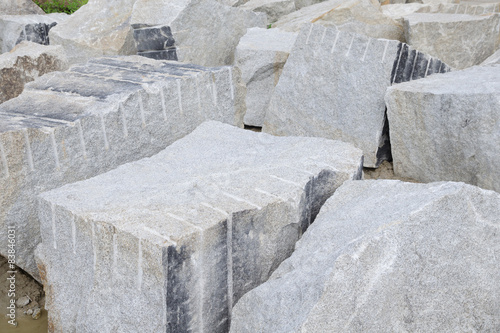 Granite blocks for construction industry