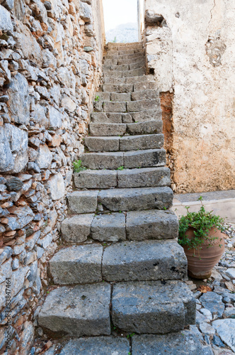 Stairs of Ancient Monastery © nfoto