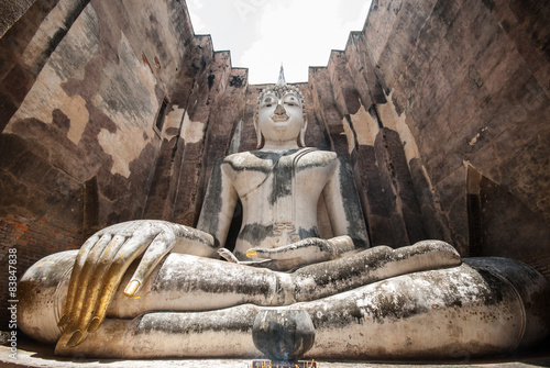 Ancient buddha statue, Sukhothai Historical Park