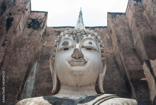 Ancient buddha statue  Sukhothai Historical Park