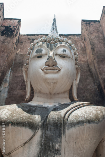 Ancient buddha statue  Sukhothai Historical Park