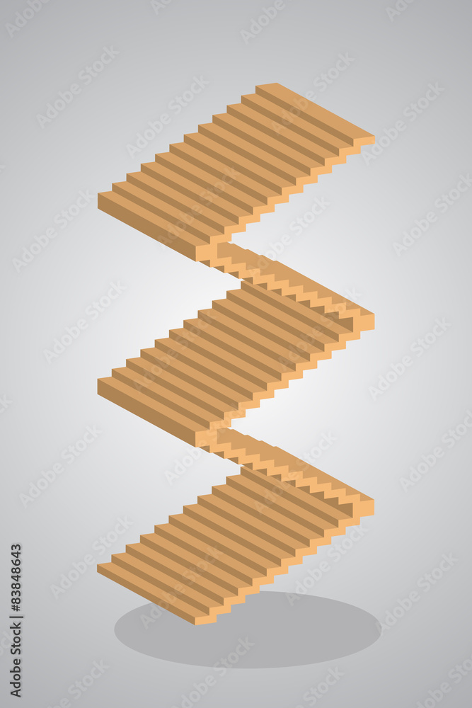 Steps to Success, stair vector, illustration Steps to Success, stair vector, illustration