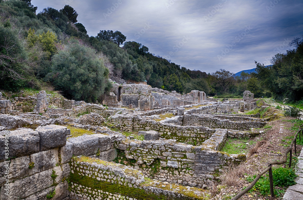 Burtrint, archaeological site in Albania