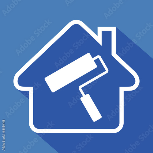 Logo maison et travaux.