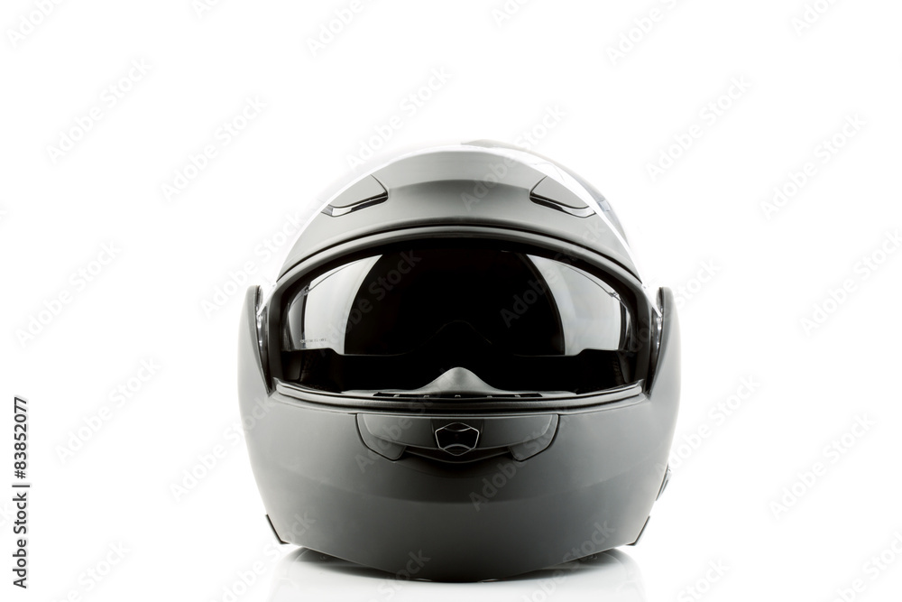 Motorradhelm, Studio, Bayern, Deutschland Motorradhelm, Studio, Bayern, Deutschland