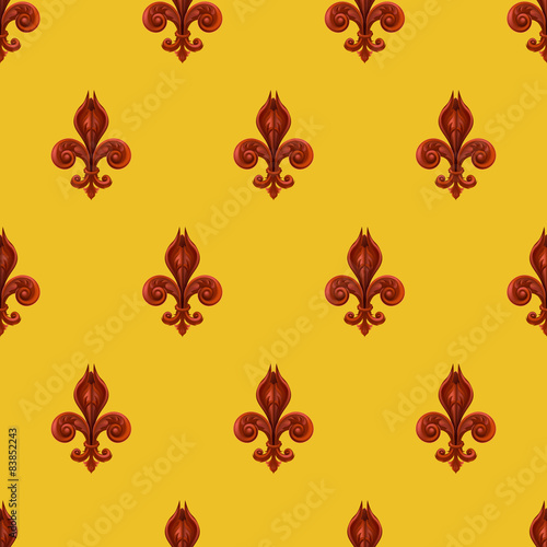 Fleur de lis background