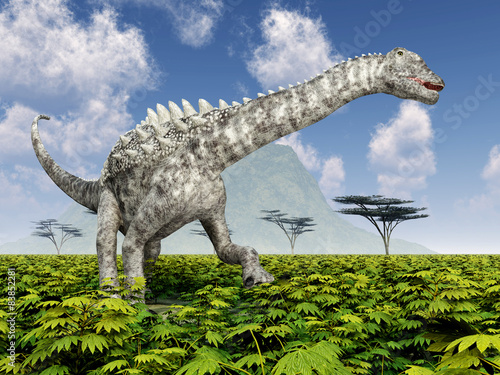 Dinosaur Ampelosaurus © Michael Rosskothen
