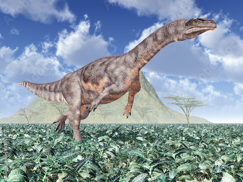 Dinosaur Plateosaurus © Michael Rosskothen
