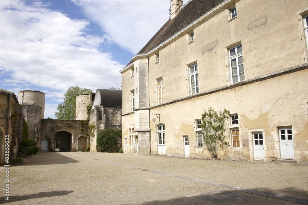 Château de Germolles en Bourgogne France