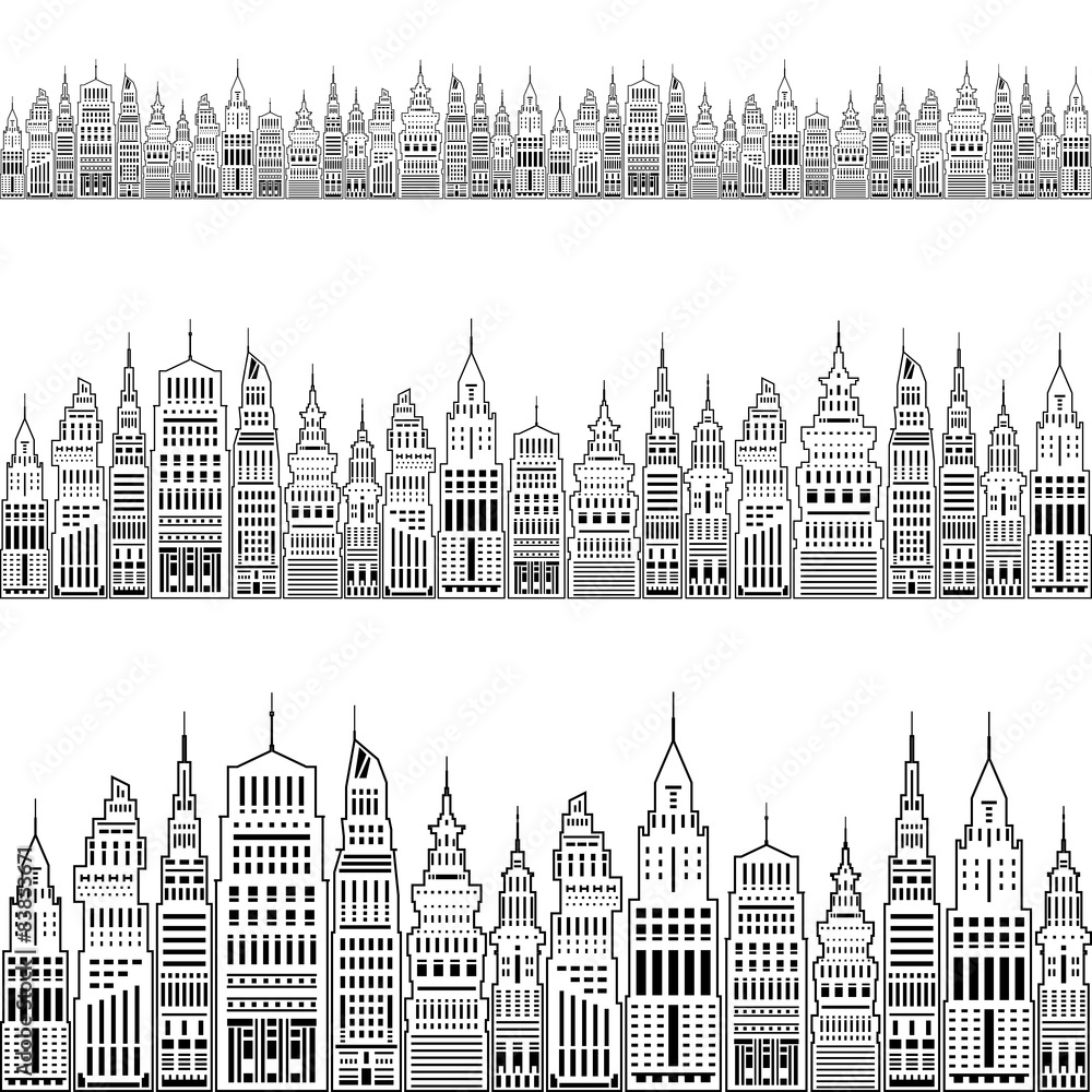 Fototapeta premium Modern Big City
