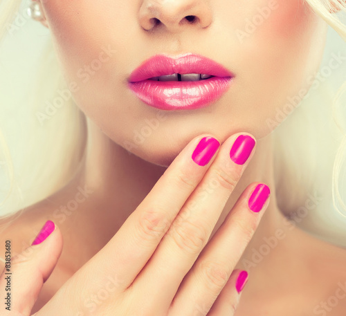 Luxury fashion style  manicure nail   cosmetics and make-up