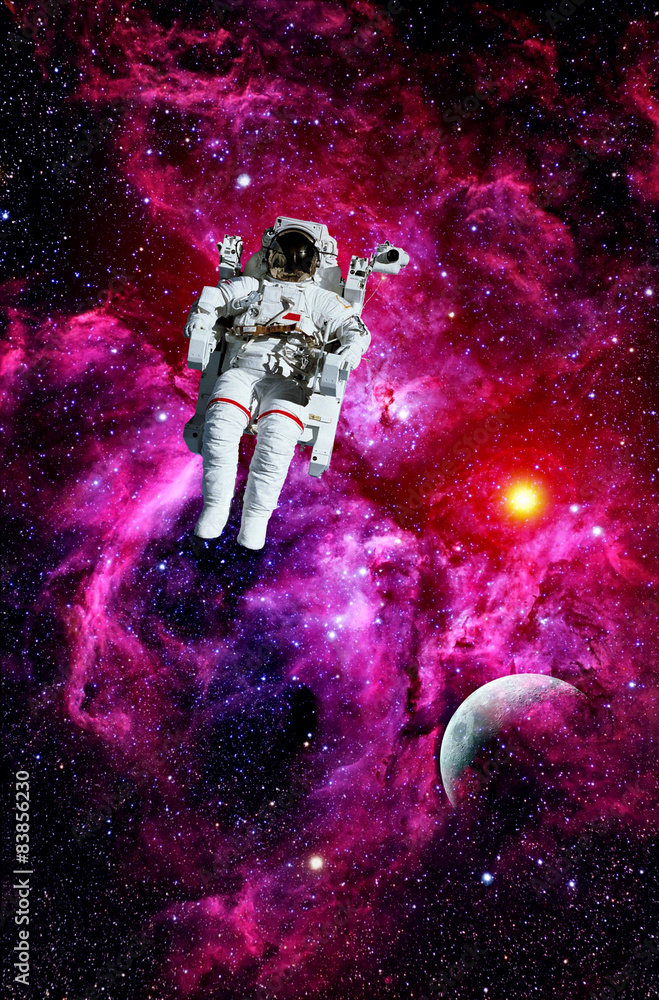 Astronaut Spaceman Suit Moon