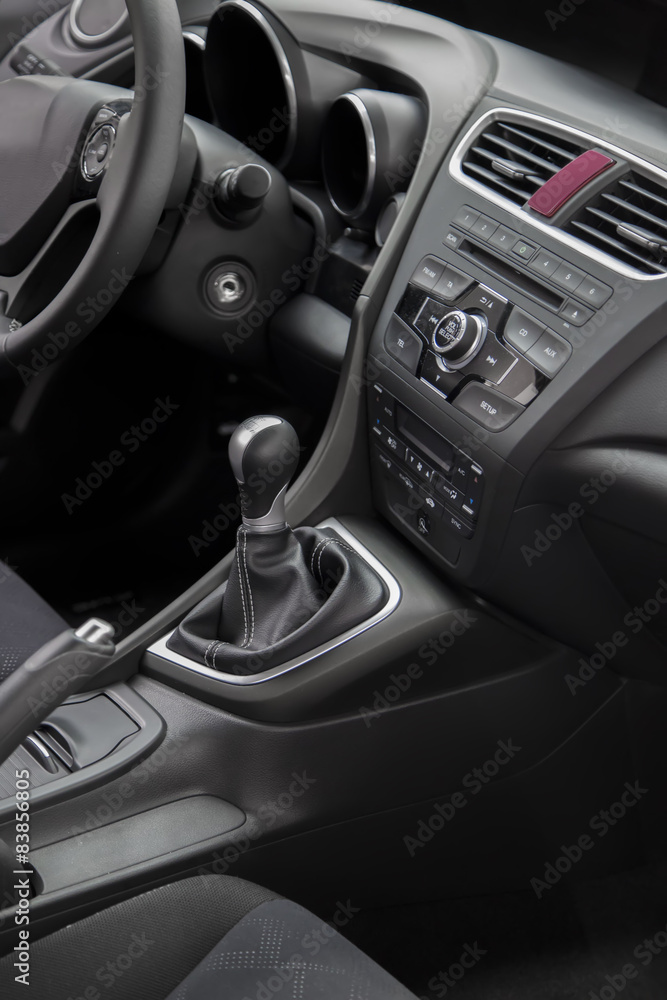 Fototapeta premium Car interior
