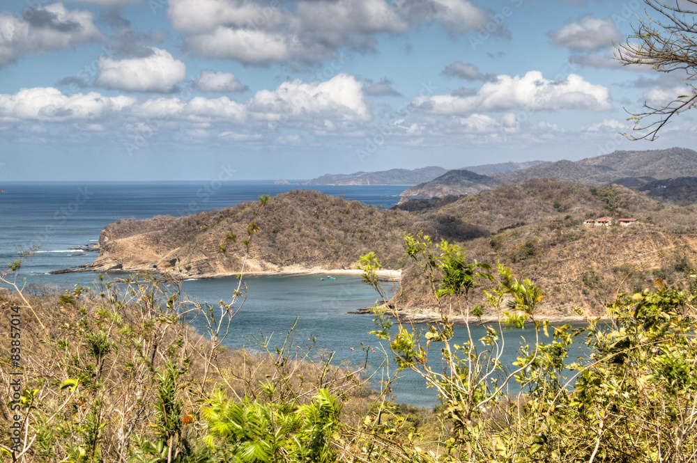 View over the bay of San Juan del Sur, Nicaragua