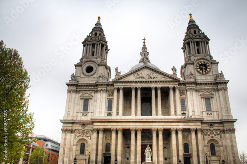 Saint Paul's cathedral in London, UK 