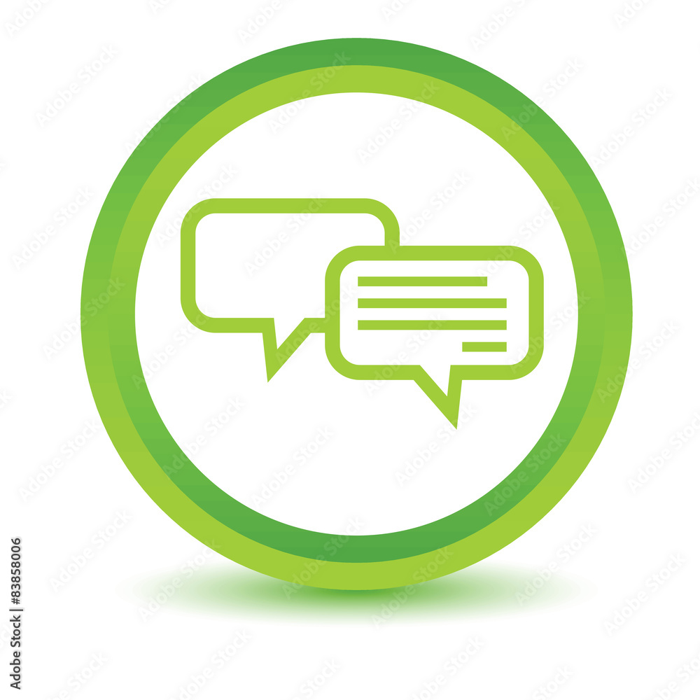 Chatting volumetric icon Chatting volumetric icon