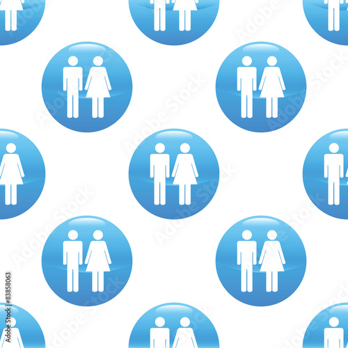 Man and woman sign pattern