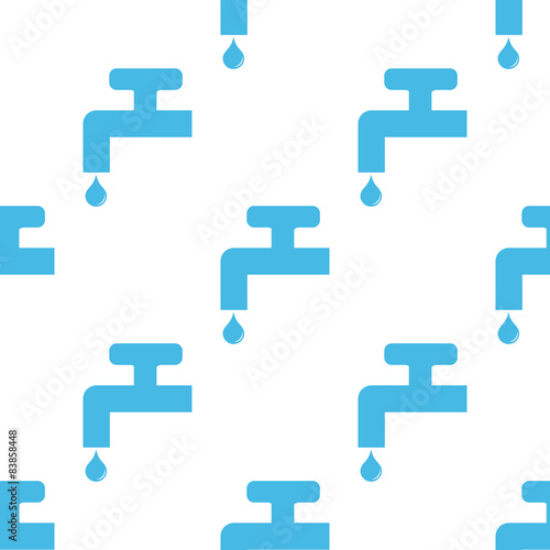 Flat water tap pattern