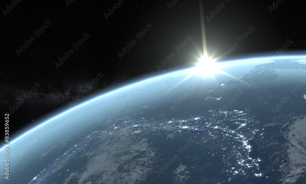 Terre vue de l'espace