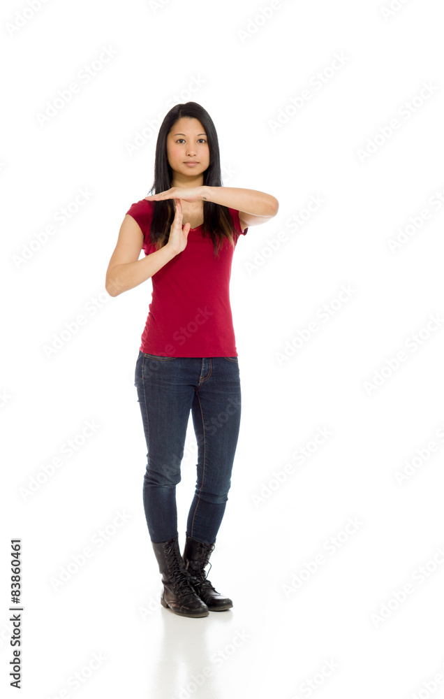 Model isolated need a break Model isolated need a break