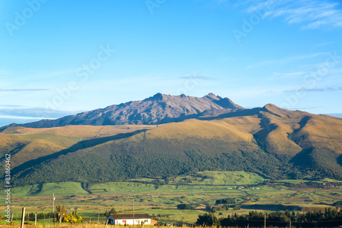 Early Morning Hills in Ecuador