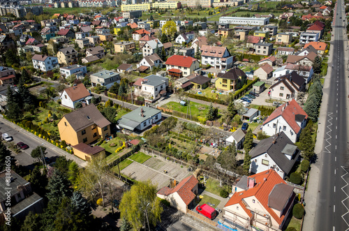 Aerial view of Opole