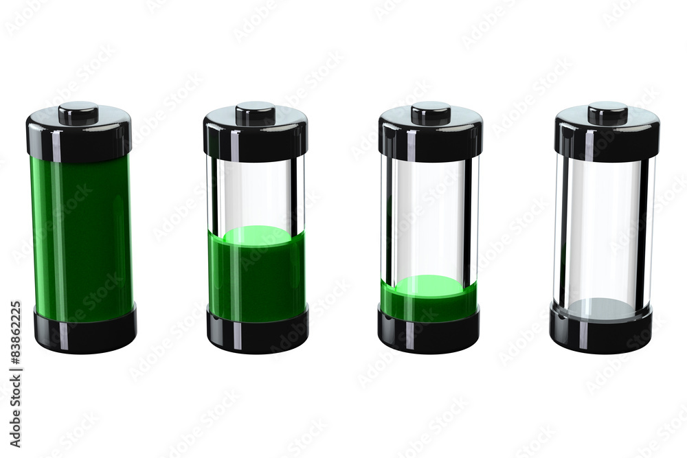Concept - battery charge Concept - battery charge