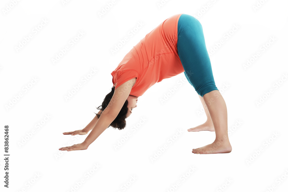 Asian Pregnant Woman Doing Yoga Asian Pregnant Woman Doing Yoga